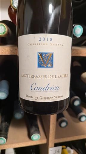 Vale do Ródano Condrieu Domaine Georges Vernay Les Terrasses de l'Empire 2018