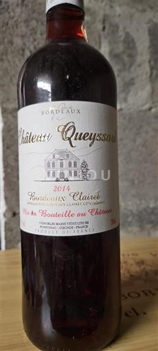 Bordeaux Bordeaux Clairet Château Queyssard 2014