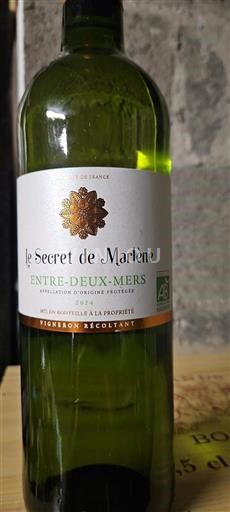 Bordeaux Entre-deux-mers Le Secret de Marlène 2024
