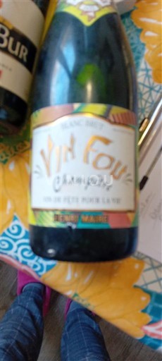 Champagne Vin Fou Senza annata