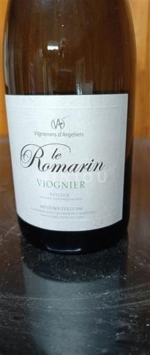 Languedoc og Roussillon Pays d'Oc Vignerons Argeliers Le Romarin 2018