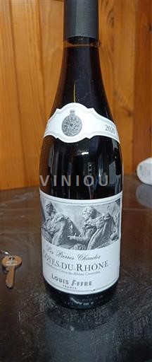 Rhônen laakso Côtes-du-rhône Louis Cheze Les Pierres Chaudes 2020