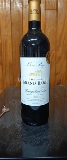 Bordéus Montagne-saint-émilion Grand Baril Prestige 2013