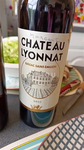 Bordeaux Lussac-saint-émilion Château Lyonnat Morgane 2015