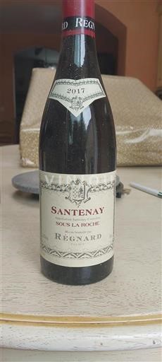 Borgogna Santenay Régnard Sous la Roche 2017