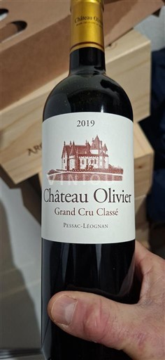 Bordeaux Pessac-Léognan Grand Cru Classé Château Olivier 2019