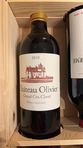 Bordeaux Pessac-Léognan Grand Cru Classé Château Olivier 2019