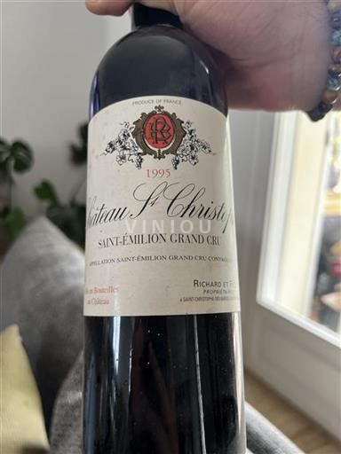 Bordeaux Saint-Émilion Grand Cru Grand Cru St. Christophe 1995