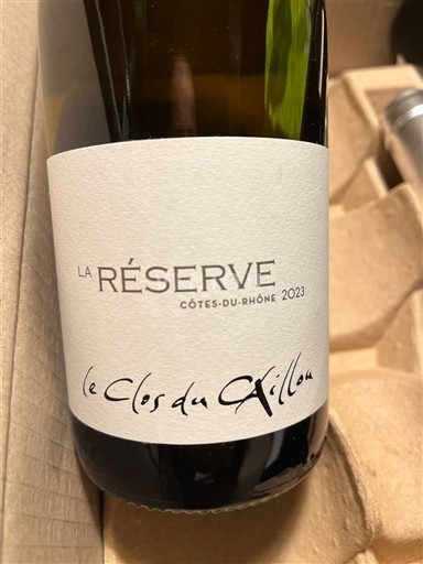 Thung lũng Rhône Côtes-du-rhône Le Clos du Caillou La Réserve 2023