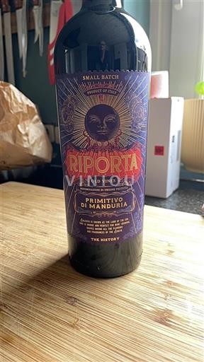 Apulia Primitivo di Manduria Riposta 2021