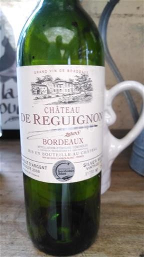 Bordeaux Château Reguignon 2008