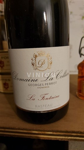 Vale do Ródano Rasteau Domaine La Collière La Fontaine 2020