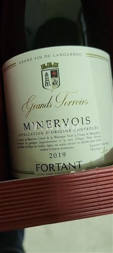 Languedoc Minervois Fortant Grands Terroirs 2019