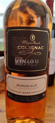 Bordeaux Colignac 2020