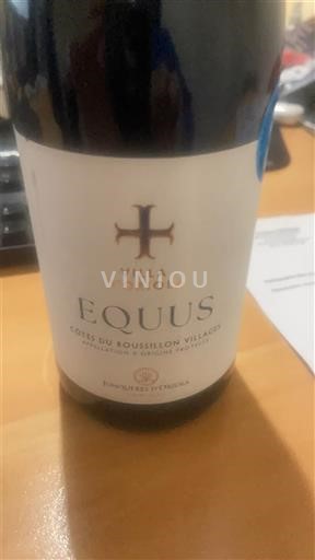 Vinuri Rouge sec Equus Villa Oriola 2022 Franța Roussillon Côtes du Roussillon Villages AOC