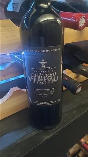 Bordeaux Fronsac Château Tasta Fontaine du 2015