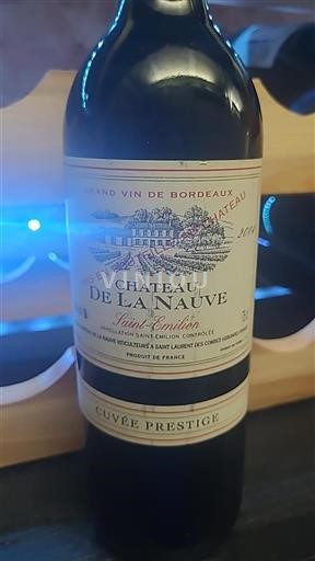 Bordeaux Saint-Émilion Château La Nauve Prestige 2004