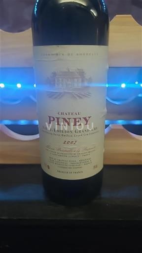 Bordeaux Saint-Émilion Grand Cru Grand Cru Château Piney 2007