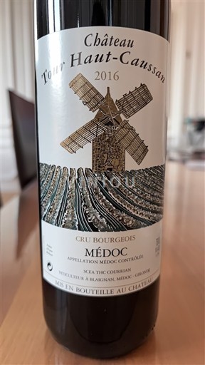 Bordeaux Médoc Cru Bourgeois Château Tour Haut-Caussan 2016