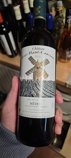 Bordéus Médoc Cru Bourgeois Château Tour Haut-Caussan 2016