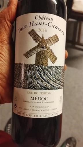 Bordeaux Médoc Cru Bourgeois Château Tour Haut-Caussan 2016