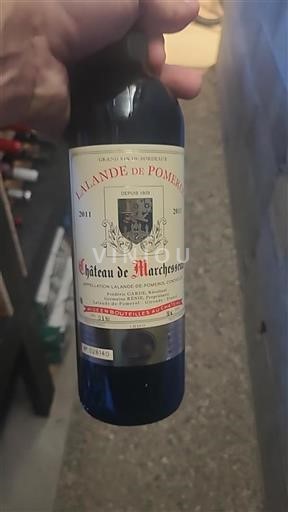 Bordeaux Lalande-de-pomerol Château Marchesseau 2011