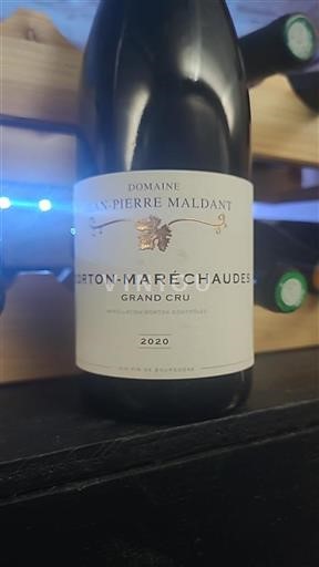Burgund Corton Grand Cru Domaine Jean-Pierre Maldant 2020