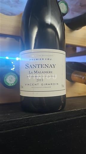 Borgoña Santenay Premier Cru Vincent Girardin La Maladière 2011