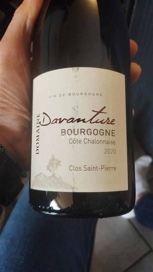 Borgogna Non specificato Domaine Davanture Clos Saint-Pierre 2020