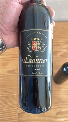 Bordeaux Ikke specificeret Cru Bourgeois Liouner 2016