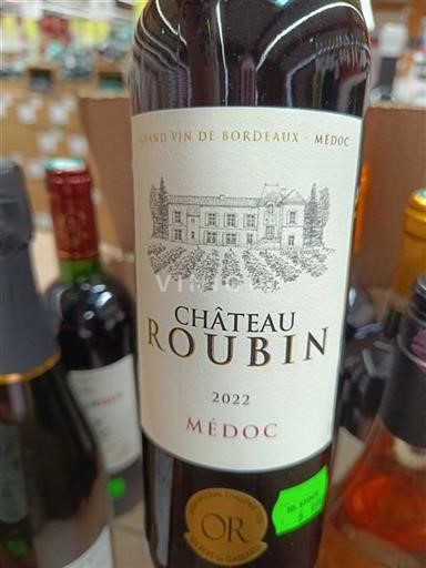 Bordeaux Médoc Château Roubin 2022