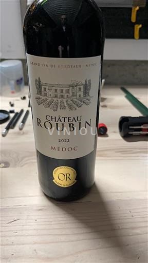 Bordéus Médoc Château Roubin 2022