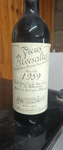 Roussillon Rivesaltes Mas de la Garrigue Vieux Rivesaltes 1959