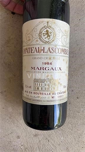 Bordéus Margaux Grand Cru Lascombes 1986