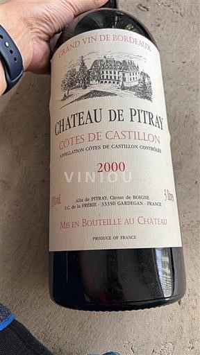 Bordeaux Nicht spezifiziert Château Pitray 2000