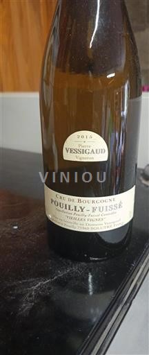Borgoña Pouilly-fuissé Pierre Vessigaud Vieilles Vignes 2015