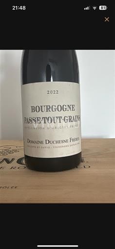 Burgundi Bourgogne-passetoutgrain Domaine Duchesne Frères 2022