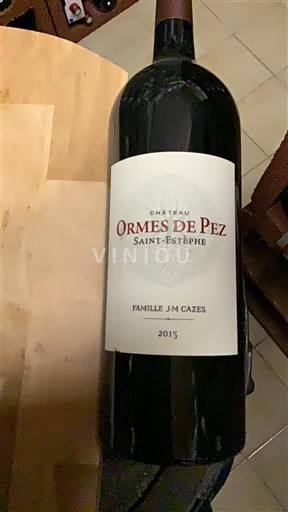 Bordeaux Saint-Estèphe Château Ormes de Pez 2015