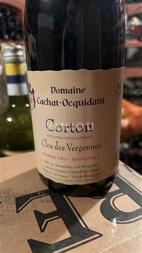 Burgundsko Corton Grand Cru Domaine Cachat-Ocquidant Clos des Vergennes 2021