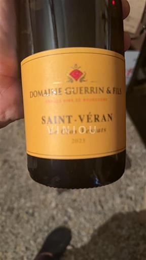 Burgundy Saint-Véran Domaine Guerrin & Fils Le Clos Vessats 2023