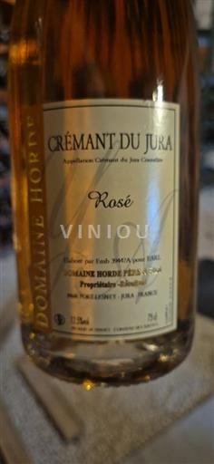 Jura Crémant del Giura Domaine Horde Senza annata