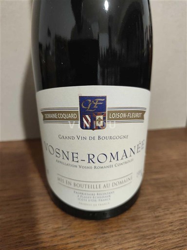 Borgonha Vosne-romanée Domaine Coquard Loison-Fleurot 2023