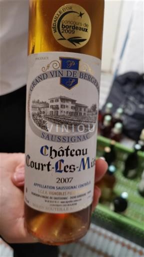 Sudoeste Saussignac Château Court-Les-Mûts 2007