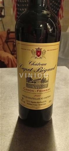 Burdeos Canon-Fronsac Château Capet Bégeaud 2022