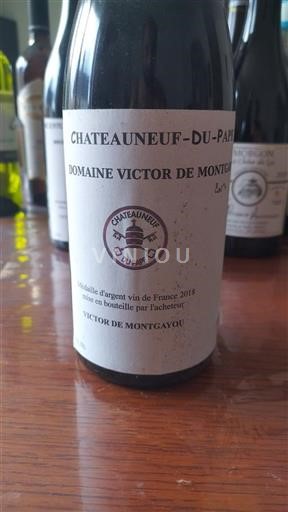 Rhône-dalen Châteauneuf-du-Pape Domaine Victor de Montgayou 2017