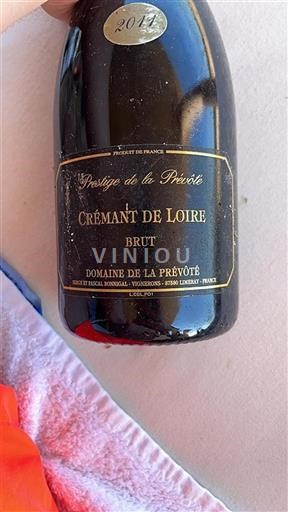 Loiredalen Crémant de Loire Domaine La Prévôté Prestige de la Prévôté 2011