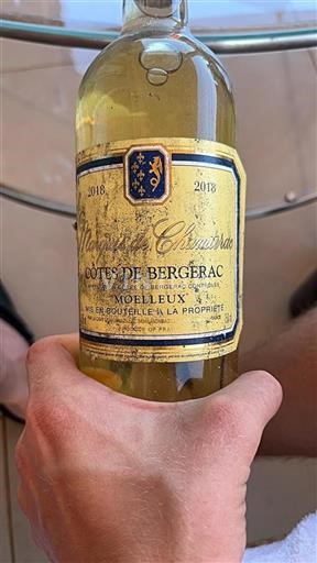 Lounais-Ranska Côtes-de-bergerac Marquis de Charmat 2018