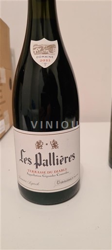 Rona dolina Gigondas Domaine Les Pallières Terrasse du Diable 2015
