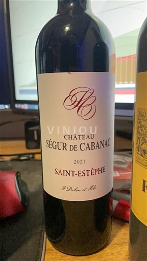 Bordeaux Saint-Estèphe Château Ségur de Cabanac 2021
