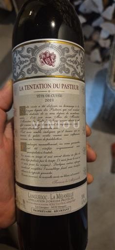 Langvedok Ni doloceno Château Minstrel La Tentation du Pasteur 2021